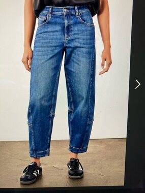 ruti barrel leg jeans 10P